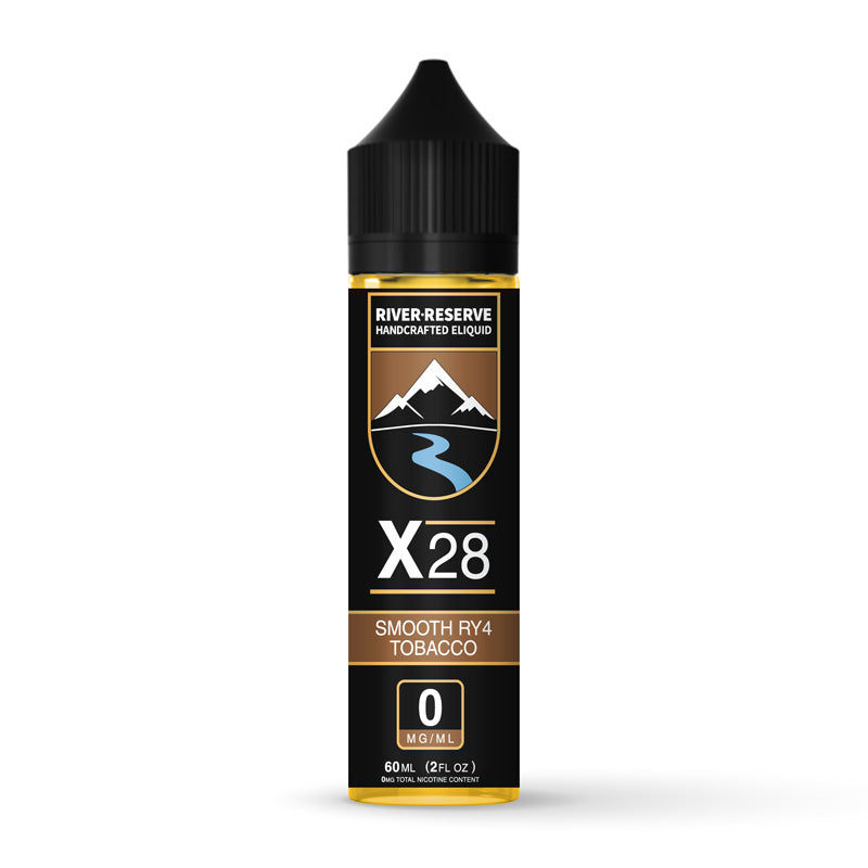 Smooth Tobacco X-28 | River Reserve Eliquid Smooth Tobacco X-28 | River Reserve Eliquid