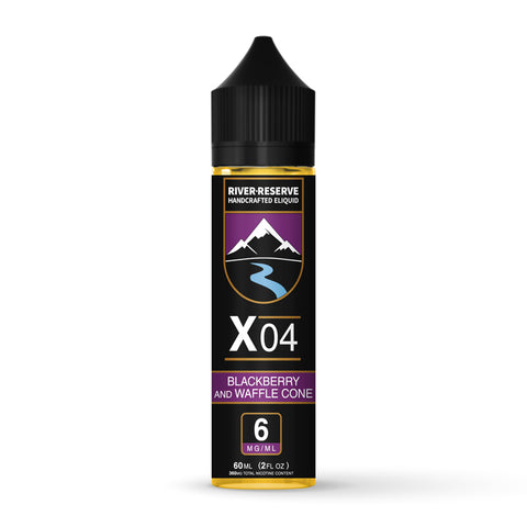 waffle vape juice Blackberry Waffle Cone X-04